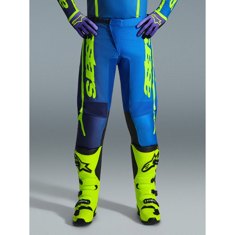 Pantalons Fluid Apex 2026 28 Blue Yellow Fluo