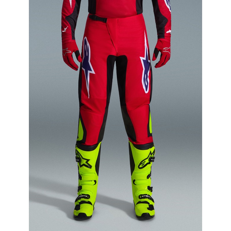 Pantalons Fluid Grid 2026 28 Red Black Purple