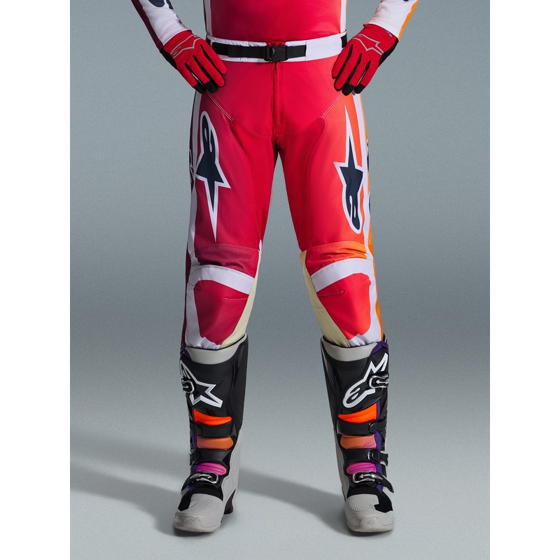 Pantalons Racer Portl 2026 28 Red Light Gray Dark Gray