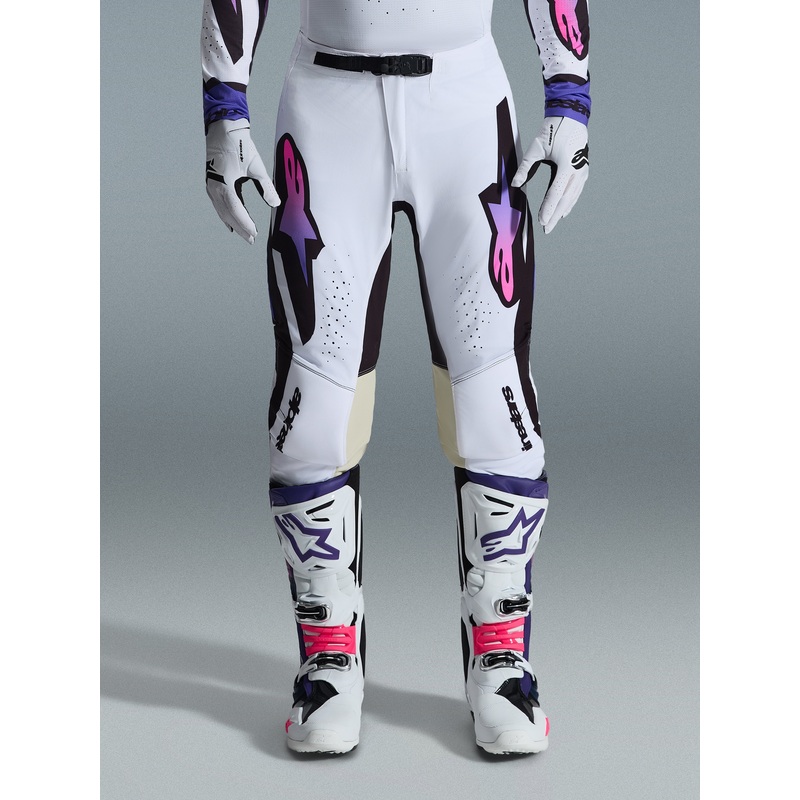 Pantalons Supertech Pro Vista 2026 28 White Purple Black