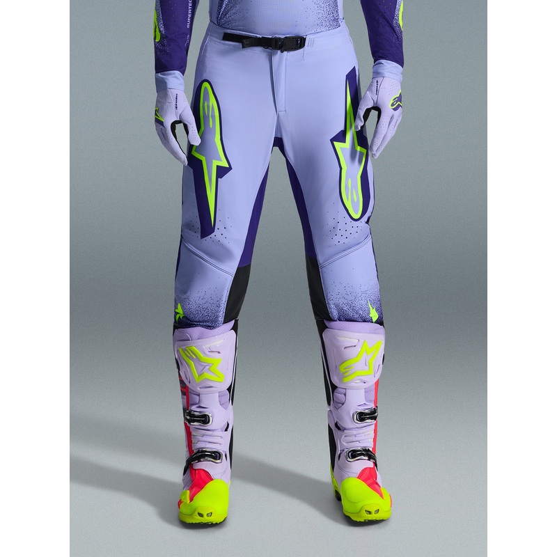Pantalons Supertech Scenz 2026 28 Purple Yellow Fluo