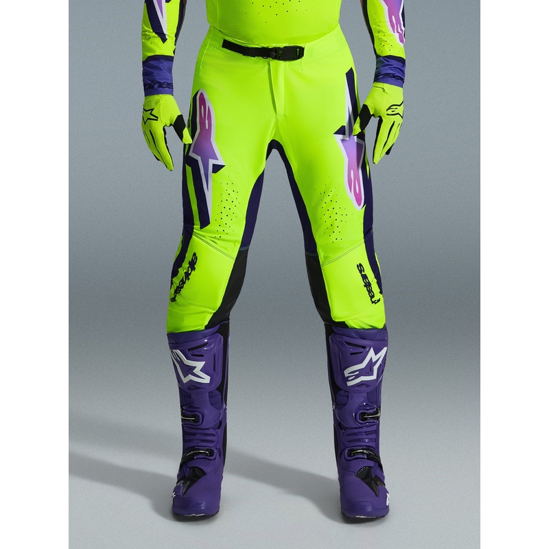 Pantalons Supertech Vista 2026 28 Yellow Purple Black