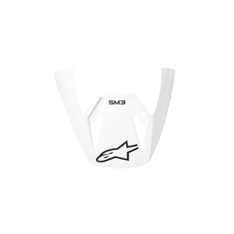 Visire S-M3 Solid ECE06 One Size White Glossy