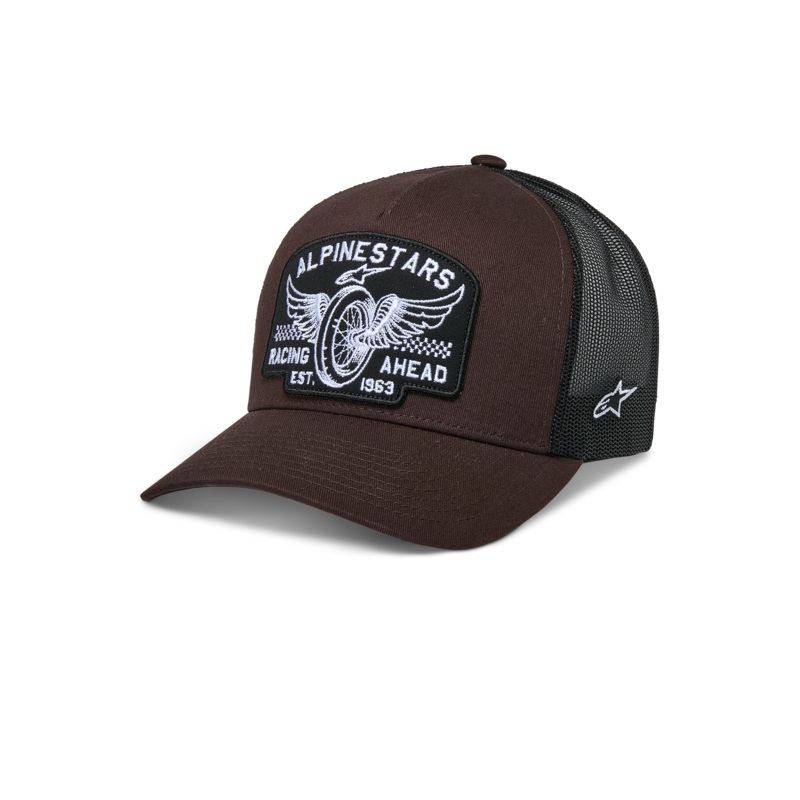 Casquette Trucker Heritage Patch One Size Brown Black