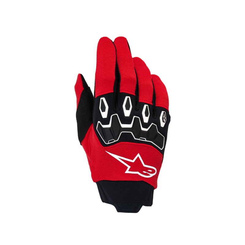 Gants Full Bore V2 S Bright Red Black