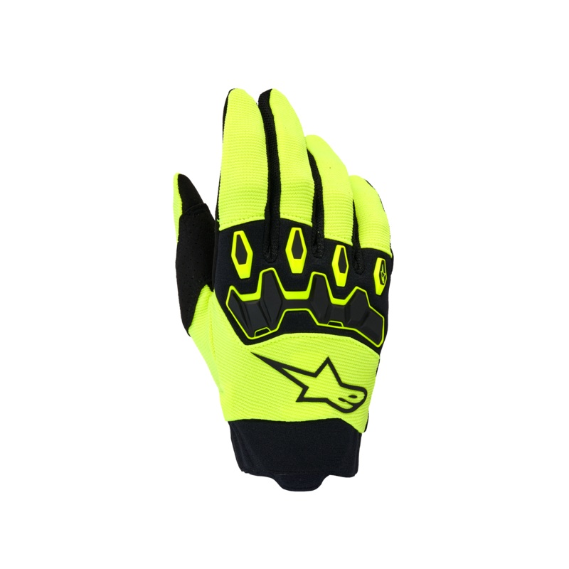Gants Full Bore V2 S Yellow Fluo Black