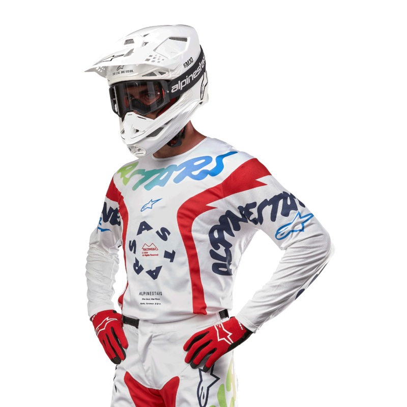 Maillot Racer Hana 2024 S Blanc Multicolore