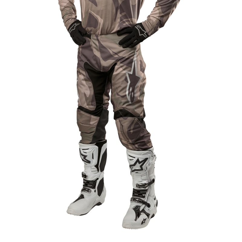 Pantalon Tactical Racer 2024  28 Vert militaire Camo Marron