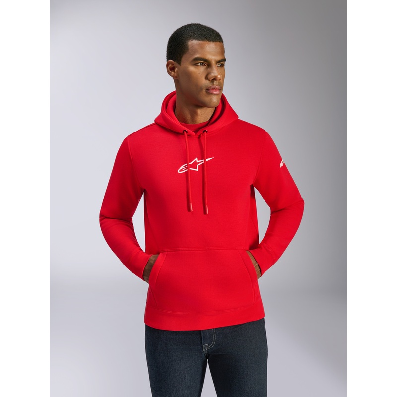 Sweat  Capuche Frontal XS Red