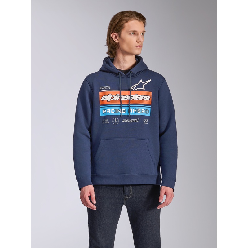 Sweat  Capuche Harken S Navy