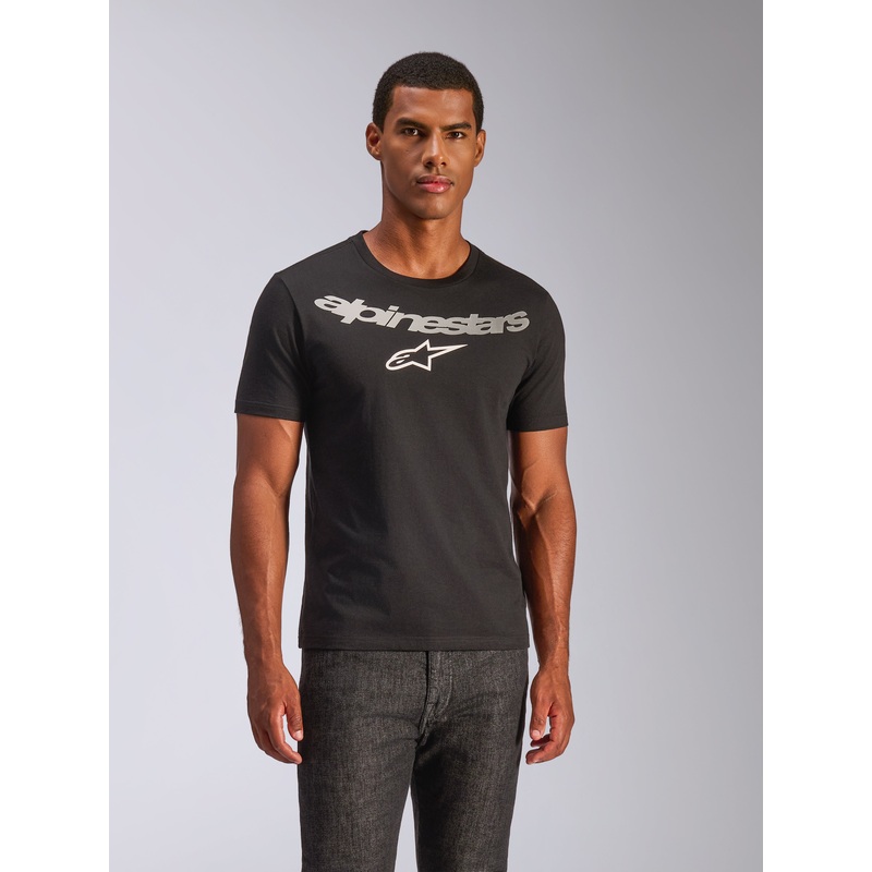 T-shirt Collared CSF – Manches Courtes S Black