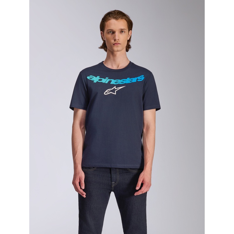 T-shirt Collared CSF – Manches Courtes S Navy