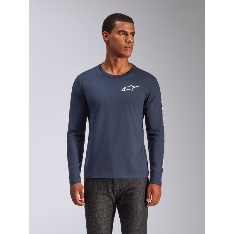 T-shirt Trackside CSF – Manches Longues XS Navy