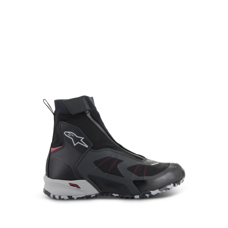 Chaussures CR-8 Gore-Tex 6 Noir Gris moyen Rouge vif