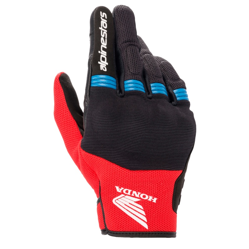 Gants Copper Honda S Noir Rouge vif Bleu