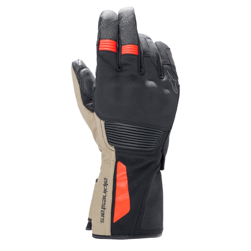 Gants Denali Aerogel Drystar S Noir Kaki fonc Rouge Fluo