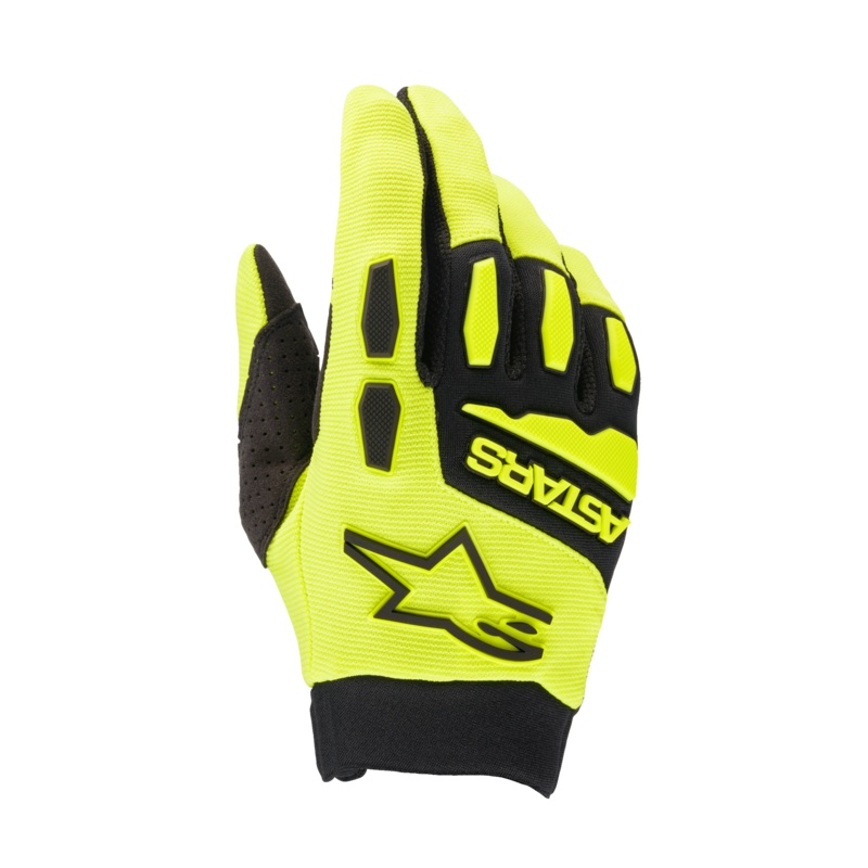 Gants Full Bore S Jaune Fluo Noir