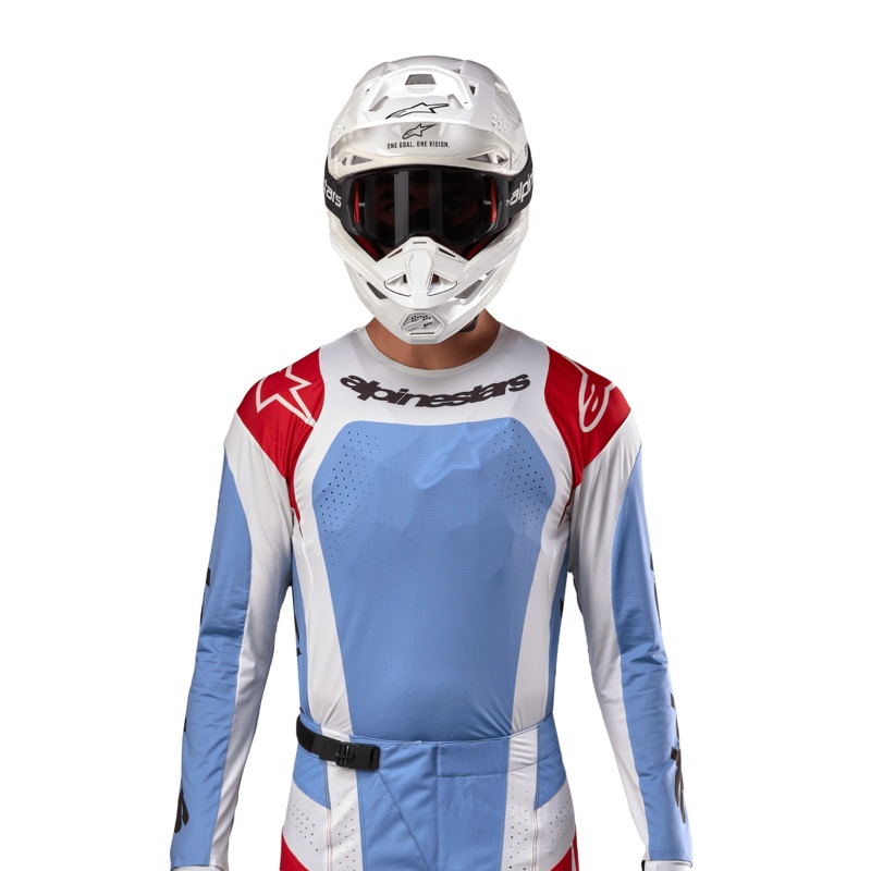 Maillot Techstar Ocuri 2024  S Bleu clair Mars Rouge Blanc