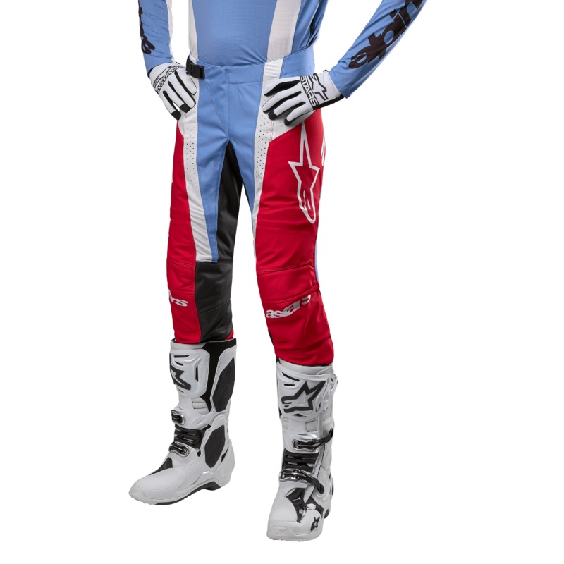 Pantalon Techstar Ocuri 2024 28 Bleu clair Mars Rouge Blanc