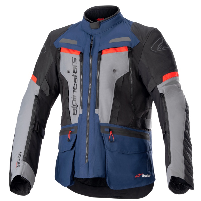 Veste Bogota’ Pro Drystar S Bleu fonc Noir Rouge vif