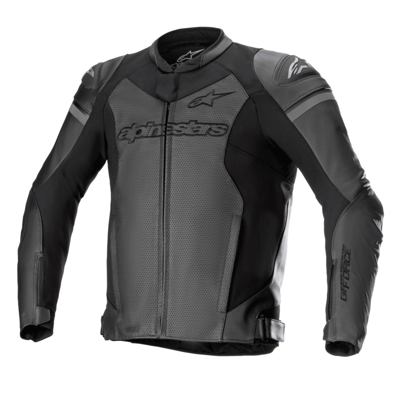 Veste Cuir GP Force Airflow 46 Noir Noir