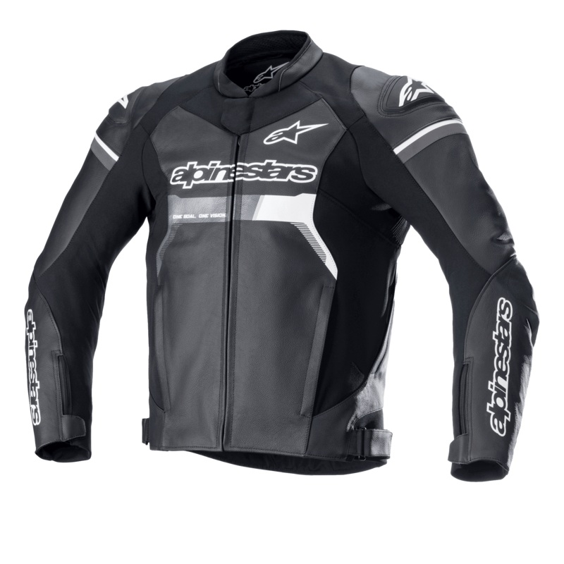 Veste En Cuir GP Force 46 Noir