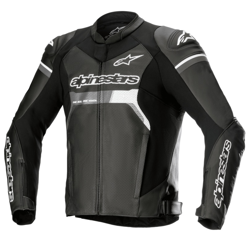 Veste en Cuir GP Force Airflow 46 Noir