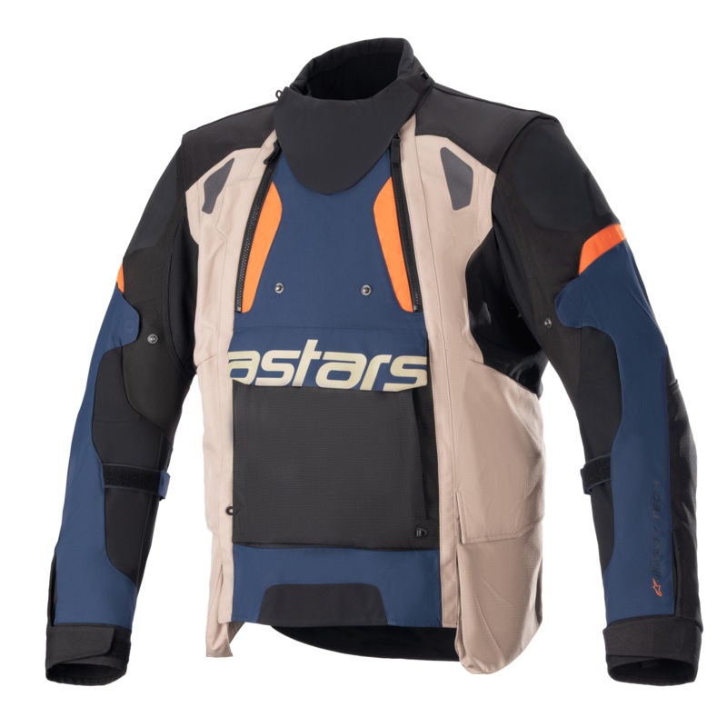 Veste Halo Drystar S Bleu fonc Kaki fonc Flame Ora