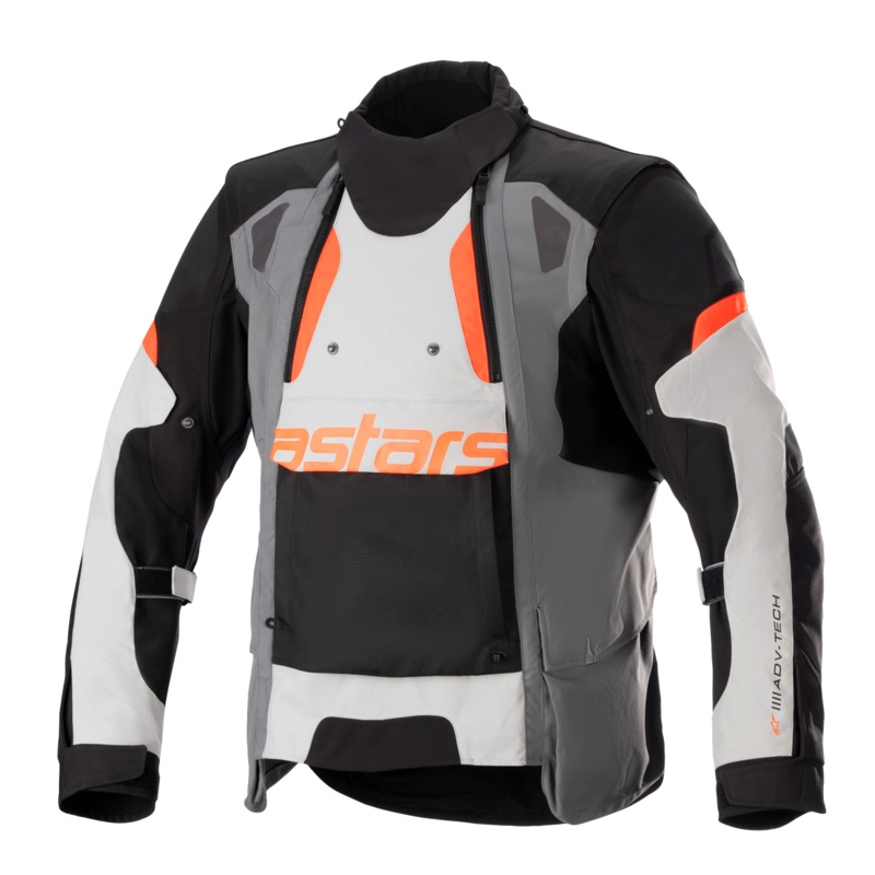 Veste Halo Drystar S Gris fonc Gris glacier Noir