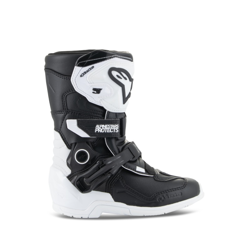 Bottes Tech 3S Pour Enfants 10 Blanc Noir