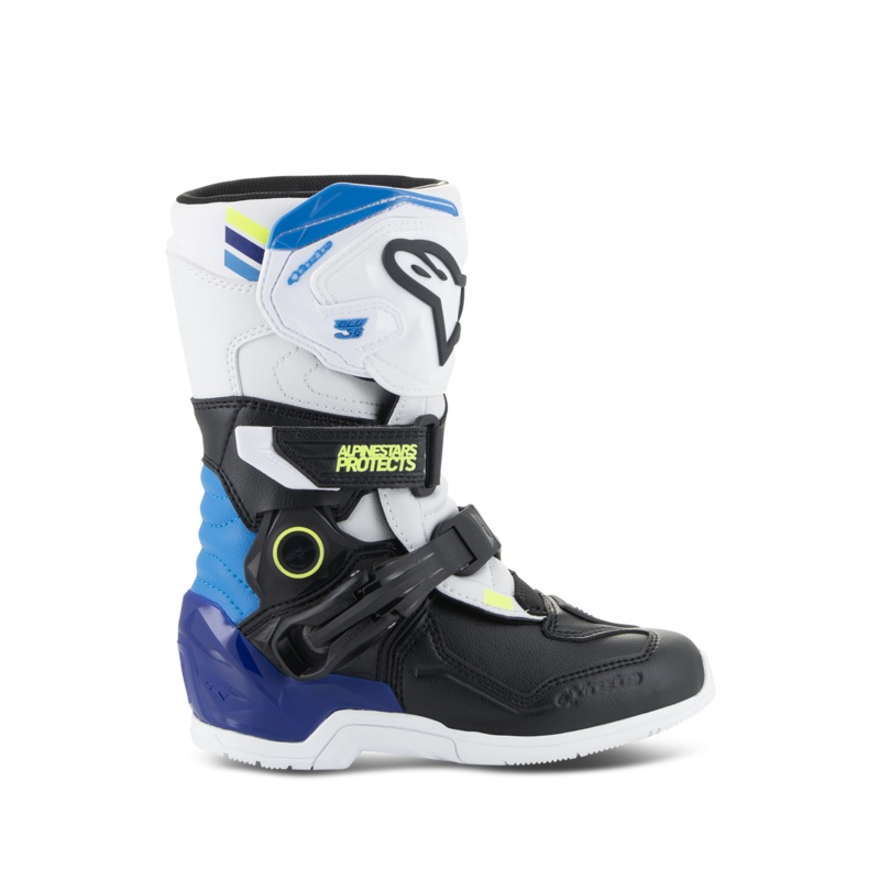 Bottes Tech 3S Pour Enfants 10 Blanc Noir mail Bleu