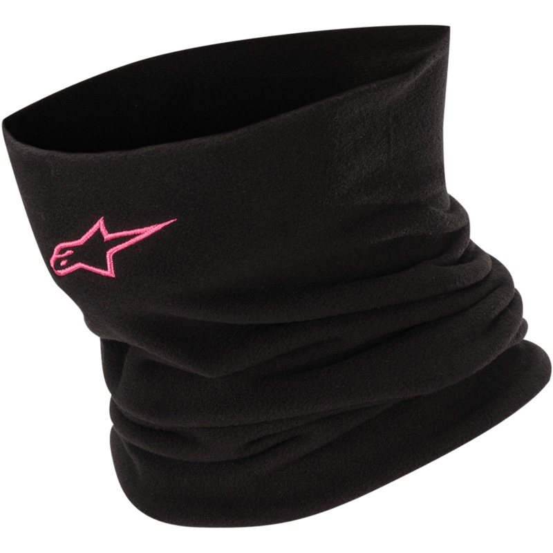 Chauffe-Cou One Size Noir Fuchsia