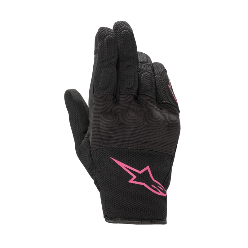 Gants S-Max – Femmes XS Noir Fuchsia