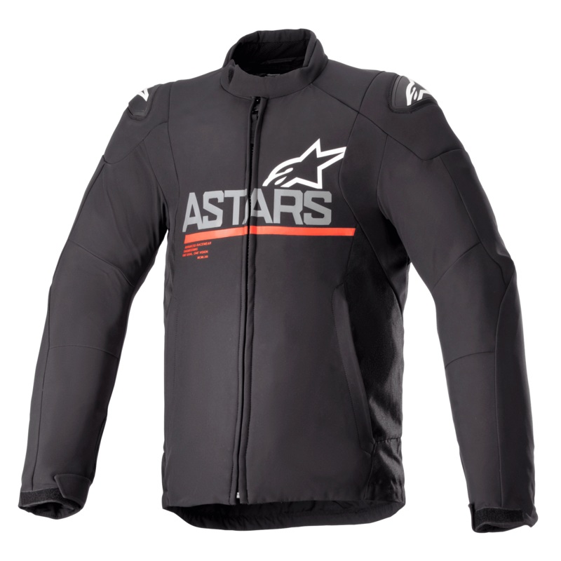 Veste Impermable SMX S Noir Gris fonc Rouge vif