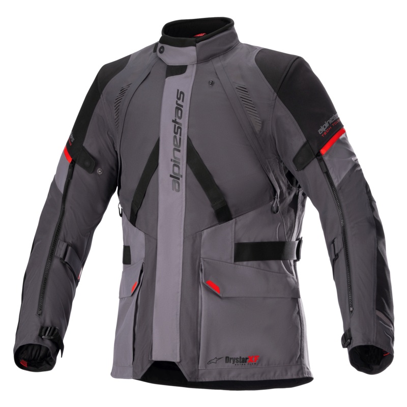 Veste Monteira Drystar XF S Gris fonc Gris goudron Rouge vif