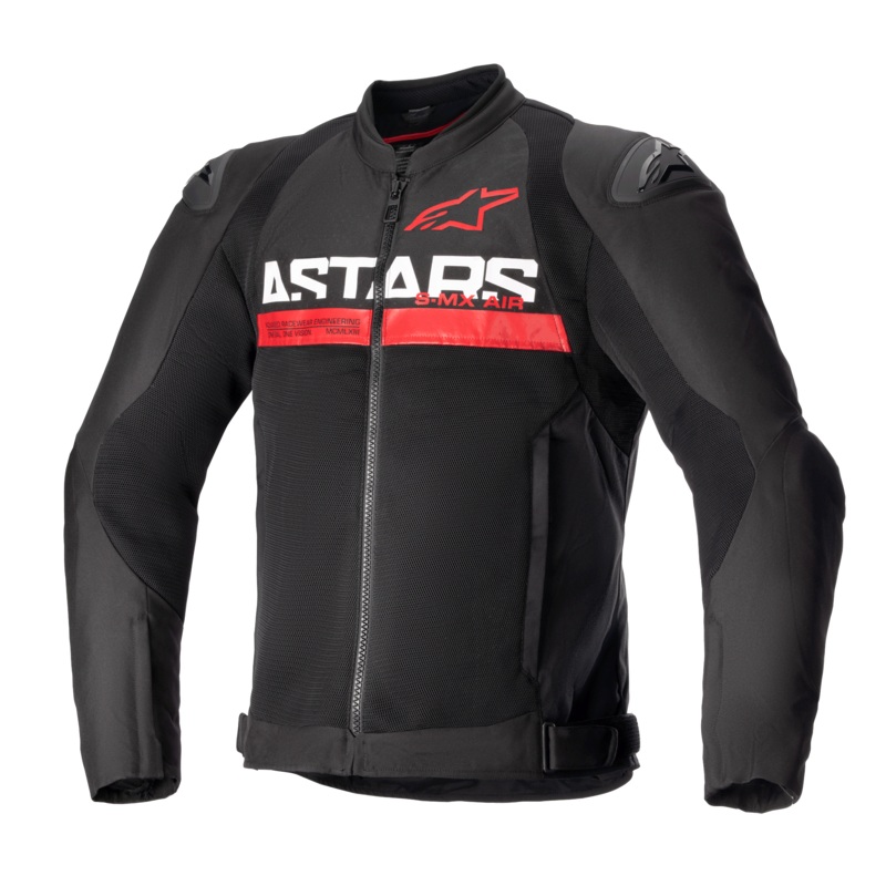 Veste SMX Air S Noir Rouge vif