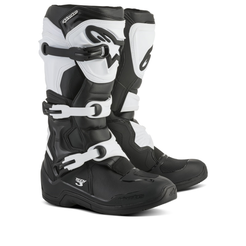 Bottes Tech 3 5 Noir Blanc