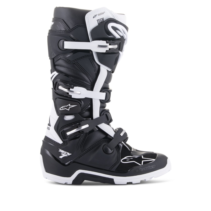 Bottes Tech 7 Enduro Drystar 5 Noir Blanc