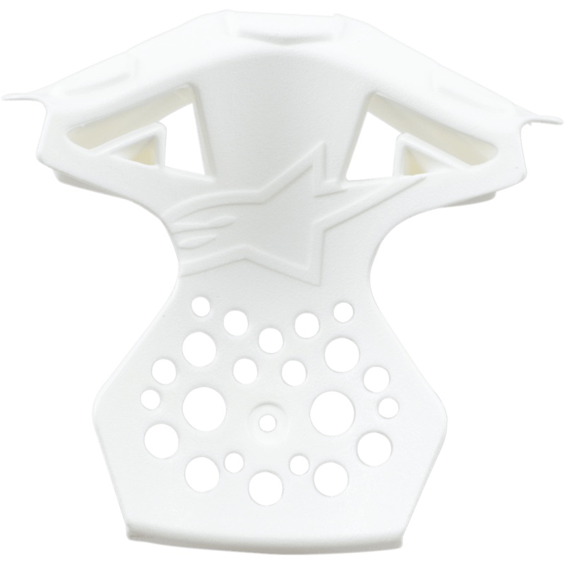 Cadre DAration Au Niveau Du Menton Pour Casque Supertech M8/M10 XS/S Blanc brillant