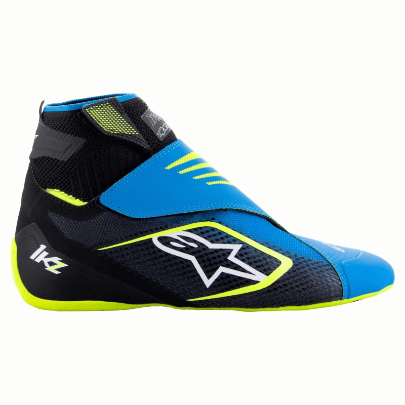 Chaussures Tech-1 Kz V2 2.5 Noir mail Bleu Jaune Fluo