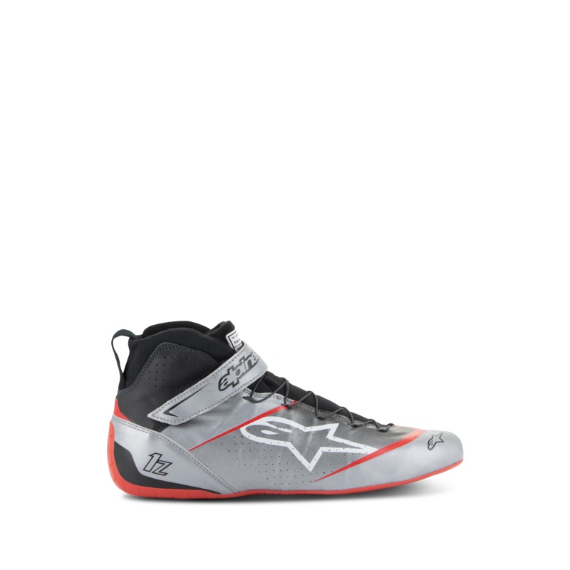 Chaussures Tech-1 Z V3 FIA 5 Argent fonc Noir Rouge