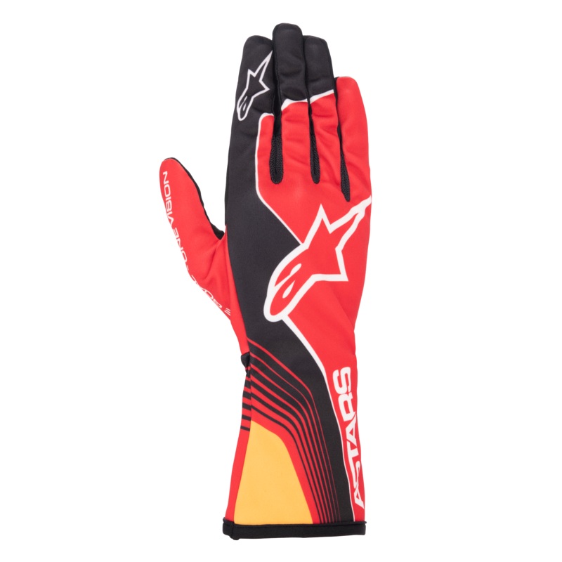 Gants Future Tech-1 K Race V2 S Mandarine rouge
