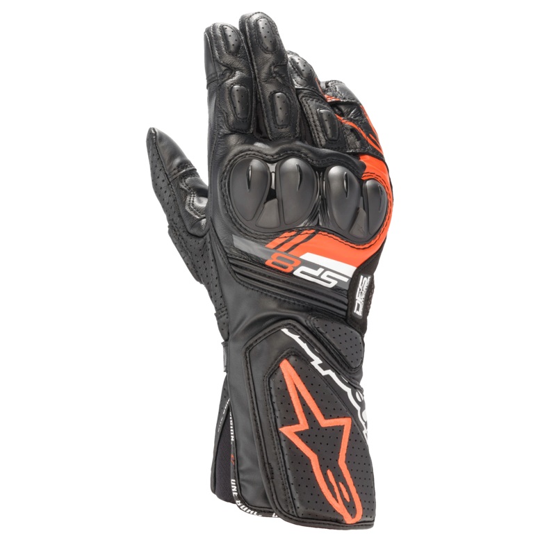 Gants SP-8 V3 S Noir Rouge Fluo