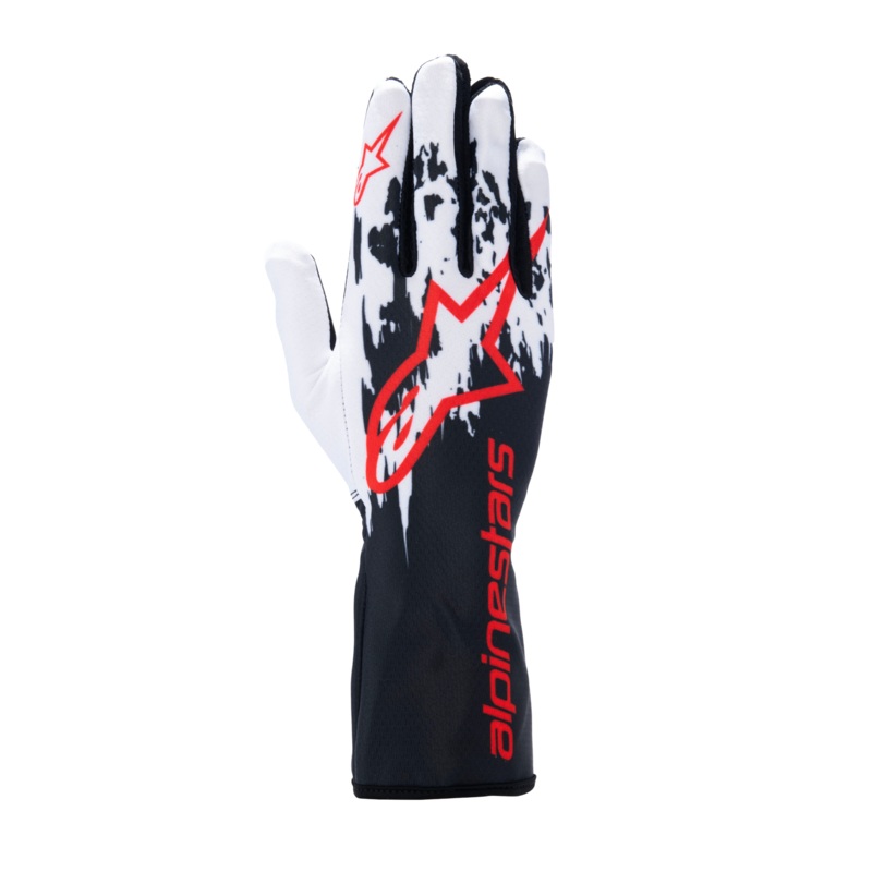 Gants Tech-1 K V3 XXS Noir Blanc Rouge