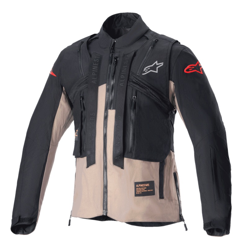 Veste Techdura S Faucon noir Marron
