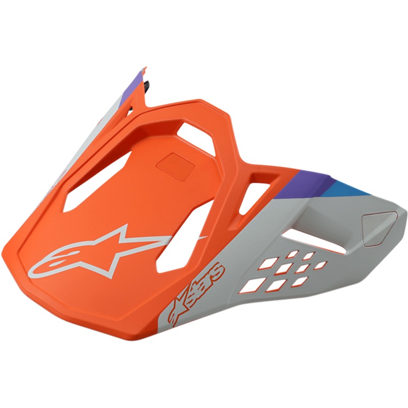 Visire Contact Casque Supertech M8  One Size Orange mat