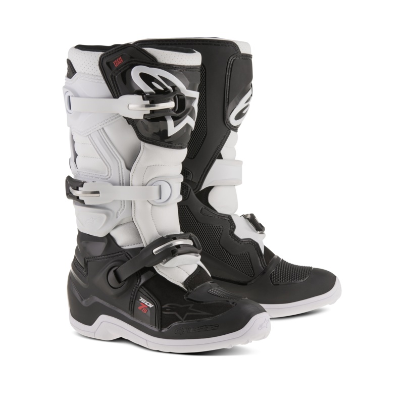 Bottes Tech 7S Jeunes 2 Noir Blanc