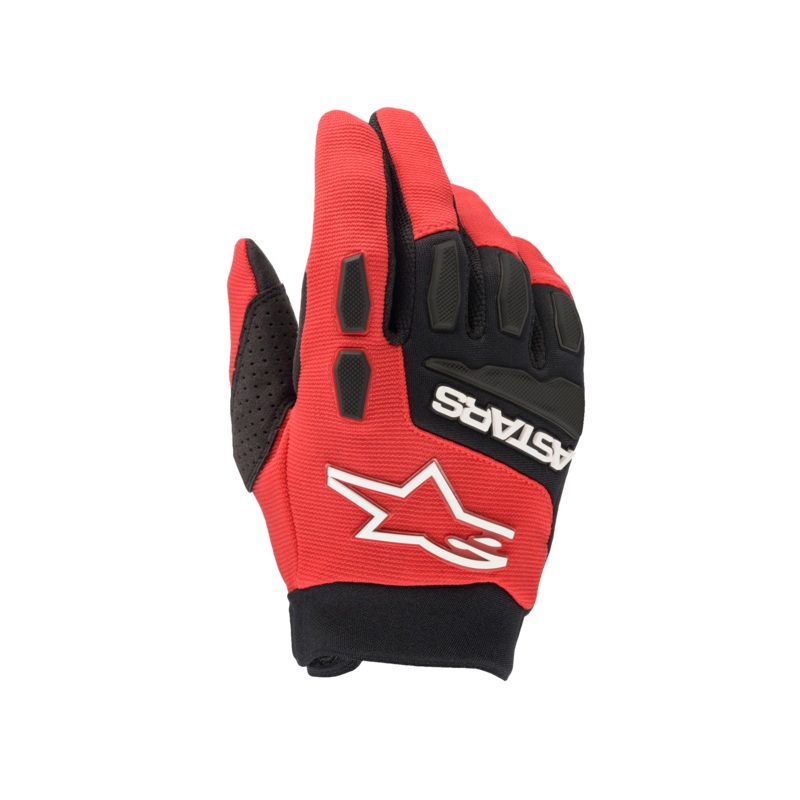 Gants Full Bore Jeunes 3XS Rouge vif Noir