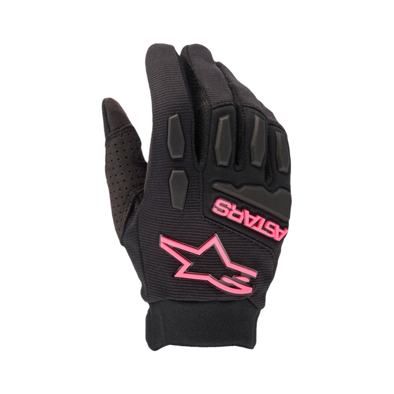 Gants Stella Full Bore – Femmes S Noir Rose Fluo