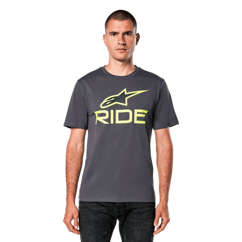 Tee-Shirt CSF Ride 4.0 XS Fusain Tilleul Noir